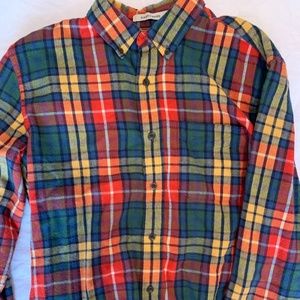 LL Bean Medium Flannel
